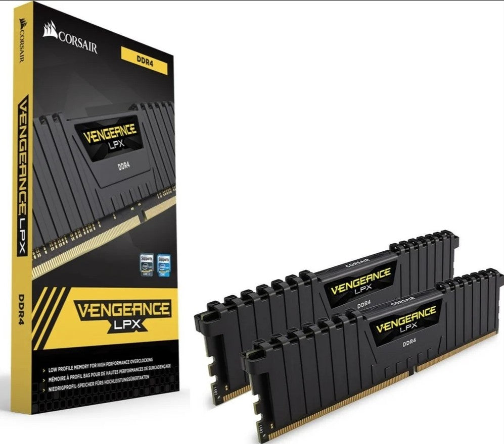 Mémoire Vive CORSAIR VENGEANCE LPX DDR4 16 Go (2 x 8 Go) 3200 MHz CL16
